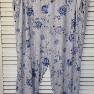 Floral Print Women's Womens PJ Pants